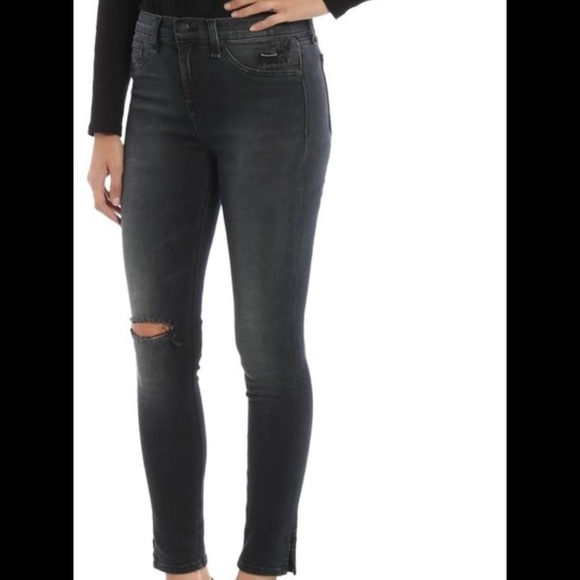 rag & bone Denim - Rag & Bone 10” High Riser Distressed Capri 26